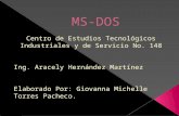 Practica 11 unidad 2 MS-DOS