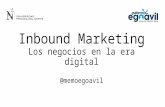 Inbound Marketing: los negocios en la era digital