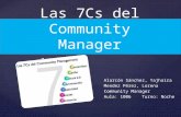 7Cs del Comunity Manager