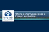 Presentación   oficina de comunicaciones e imagen institucional (  abril  2015 ) -