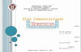 Plan de comunicaciòn