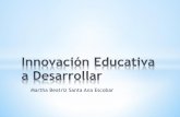 Propuesta de Innovación Educativa