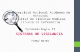 Epidemiologia sistemas de vigilancia