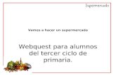 Webquest supermercado