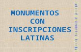 Inscripciones latinas