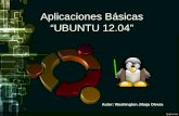Aplicaciones Básicas de Ubuntu