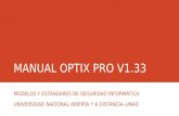 Manual optix pro v3