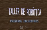 Taller Robótica Educativa Liceal - Primeros encuentros - Fotos