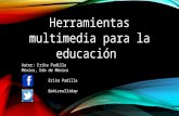 Herramientas multimedia para la Educación