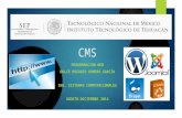 TAREA PROGRAMACION WEB: CMS