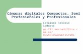 Cámaras digitales Compactas, Semi profesionales y Profesionaes
