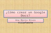 Cómo crear un google docs