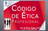 Codigo Profesional Juan Rangel