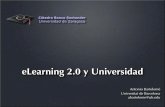 eLearning 2.0 y Universidad