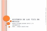 HISTORIA DE LAS TICS EN MÉXICO