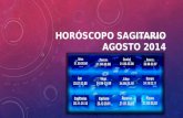 Horóscopo Sagitario para Agosto 2014