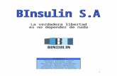 Informe sobre la constitución de BInsulin S.A.