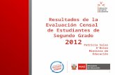 Resultados de la Evaluación Censal 2012