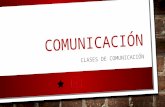 CANALES DE LA COMUNICACIÓN
