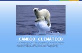 El cambio climatico por Mª Pilar Alcalá, Marina Avalos y Cristobal de Haro