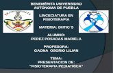 Presentacion de fisioterapia pediatrica