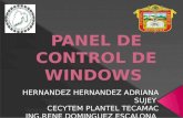Panel de control de windows