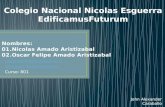 Trabajo de informatica Nicolas Amado y Oscar Amado