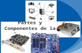 Partes  y componentes de la computadora