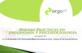 Presentación Colaboradores 5as Jornadas de Ergonomía y Psicosociología 'Buenas Prácticas en Ergonomia y Psicosociología' #ErgoCV_BP