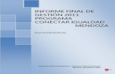 Informe de gestión 2011 - Conectar Igualdad Mendoza