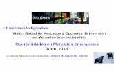 Resumen de Fundamentales en Mercados Emergentes