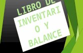 libro de inventario y balances istp Santiago Antunez de Mayolo