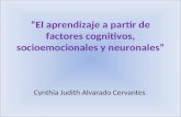“El aprendizaje a partir de factores cognitivos, socioemocionales y neuronales