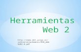 Herramientas  web 2.0