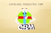 Catalogo final CBM