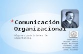 Comunicación Organizacional.