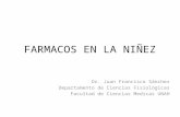 1. farmacos en la n iu00-d1ez -  - FARMACOLOGIA II PARCIAL COMPLETO