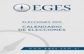 Calendario de elecciones