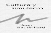 Baudrillard, jean  cultura y simulacro