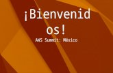 AWS Summit Mexico 2015 Key Note Raul Frias