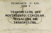 IES Luis de Morales. Tecnología 3º ESO. Tema 5: Transmisión del movimiento circular. Relación de transmisión. Por Cochepocho.