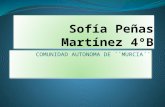 Sofía peñas martínez 4ºb
