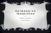 Trabajo de humanos vs maquinas