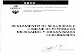 Reglamento de Seguridad e Higiene de Petroleos Mexicanos y Organismos Sub