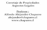 Aspectos Legales - Alfredo Chaparro