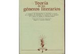 Todorov, ''El Origen de Los Géneros'' en Teoría de Los Géneros Literarios