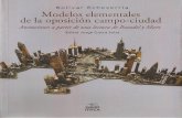 Echeverria Bolivar - Modelos Elementales de La Oposicion Campo Ciudad