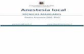 Odontología anesthesia maxillary nerve block