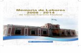 Memoria Tribunal Supremo Electoral de Guatemala 2008-2014
