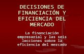 Decision Financiación